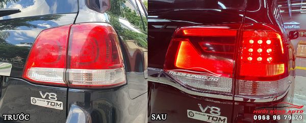 Nâng Cấp Xe Toyota Land Cruiser 2008 - 2015 Lên Đời 2021 Chuyên Nghiệp