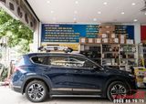 Gắn baga vuông cứng cáp cho Hyundai Santafe tại TPHCM