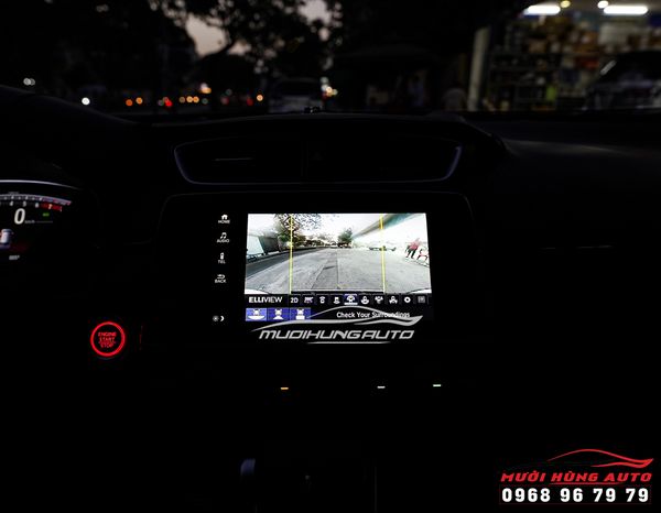 Gắn Camera 360 Độ Elliview V5 Bản P Chính Hãng Cho Xe Honda CRV