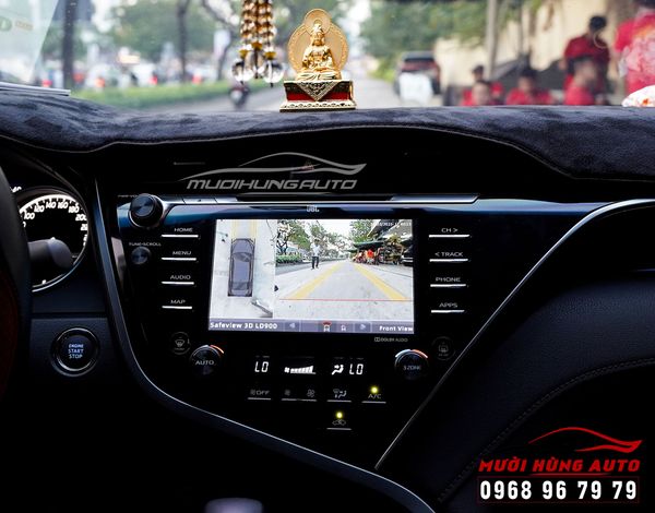 Gắn Camera 360 Độ Safeview LD900 Cao Cấp Xe Camry