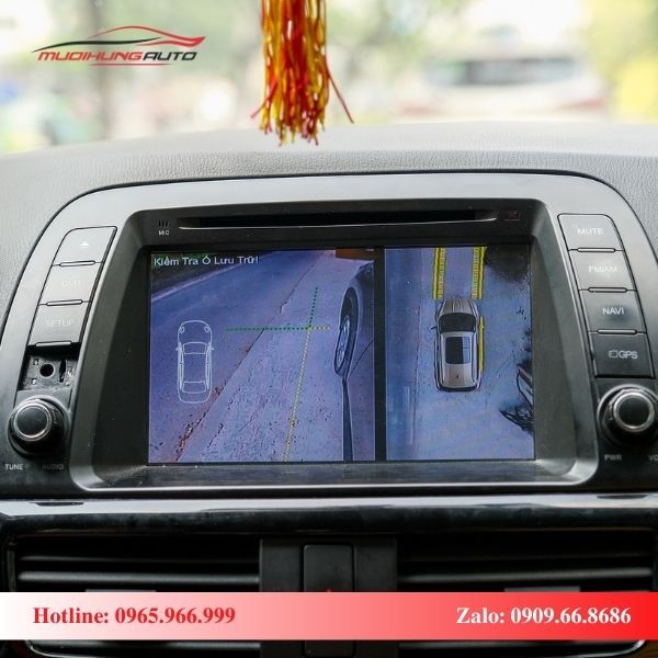 Gắn Camera 360 Độ Tích Hợp Camera Hành Trình Owin Xe Mazda CX5