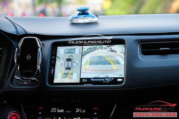 Gắn Camera 360 Độ Xe Honda HRV 2019 - 2020 Hiệu Panorama