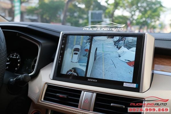 Gắn Camera 360 Độ Xe Mitsubishi Xpander Hiệu Panorama