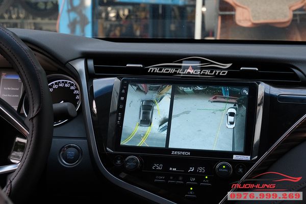 Gắn Camera 360 Độ Xe Toyota Camry 2019 Panorama Hàn Quốc