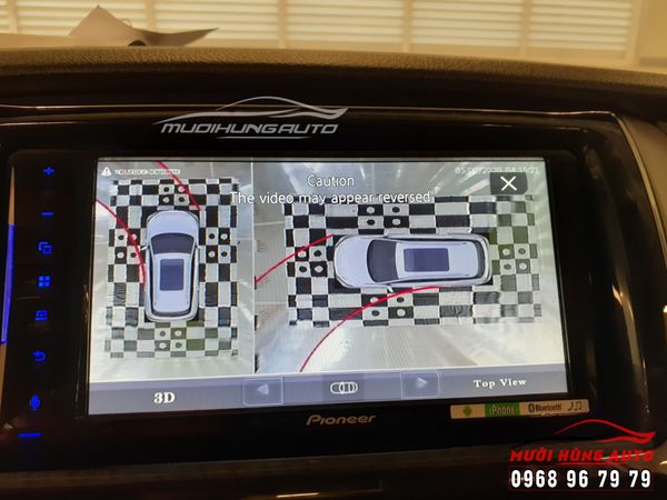 Camera 360 Safeview LD700 Công Nghệ Mới Cho Xe Toyota Vios