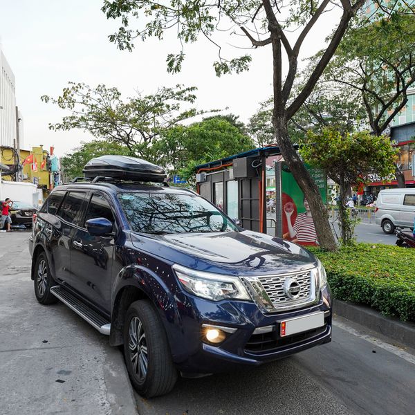 Gắn Cốp Nóc Phi Thuyền Dung Tích 400l Cho Xe Nissan Terra