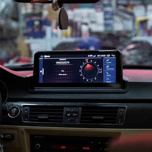 Lắp Màn Hình Android Cho Xe BMW 320i 2015 Chính Hãng