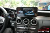 Gắn đầu DVD chính hãng cho xe Mercedes C300 tại TPHCM