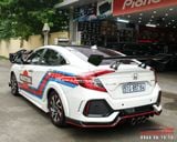 Gắn Đuôi Cá Cao Thể Thao Xe Honda Civic 2018-2020