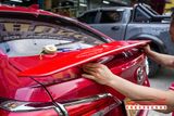 Gắn đuôi cá có đèn cao cấp cho xe Toyota Vios