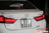 Gắn đuôi cá dán Honda City 2019