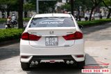 Gắn đuôi cá dán Honda City 2019