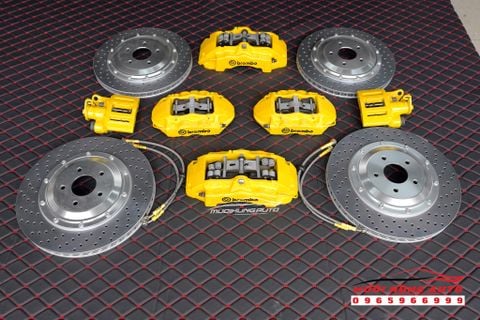 Gắn Hệ Thống Phanh Đĩa Brembo Chính Hãng Cho Xe Mazda 6