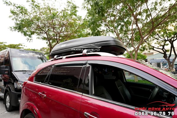 Hộp Đựng Đồ Trên Nóc Xe Chevrolet Captiva Kiểu Phi Thuyền 500L