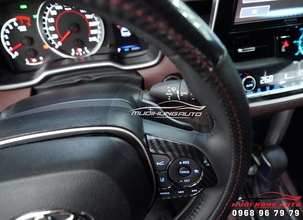 Gắn Lẫy Số Trên Vô Lăng Xe Toyota Corolla Cross Cao Cấp