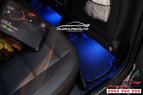 Gắn LED nội thất cao cấp cho Hyundai Elantra 2019 - 2020