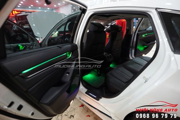 Gắn LED Nội Thất Chuyên Nghiệp Xe Honda Accord 2021
