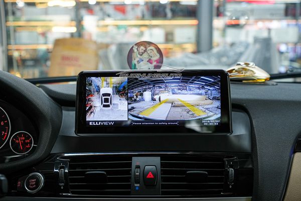 Gắn Màn Hình Android Và Camera 360 Elliview V5-S Cho Xe BMW X4