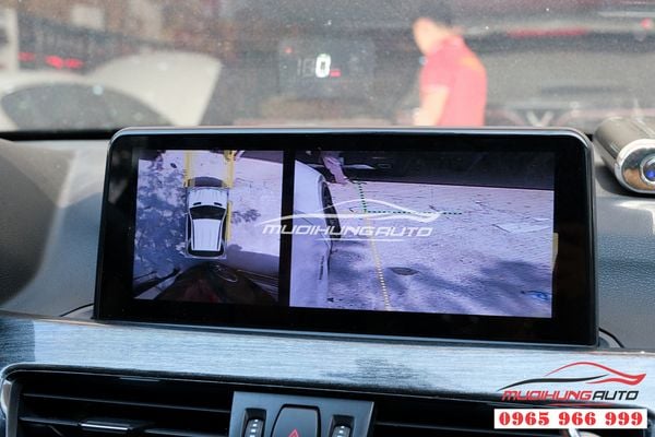 Gắn màn hình DVD Android cho BMW X1
