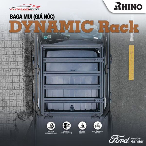 Baga Mui Nhôm Rhino Dynamic Xe Bán Tải
