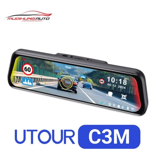 Gương Điện Tử AI ADAS UTOUR C3M