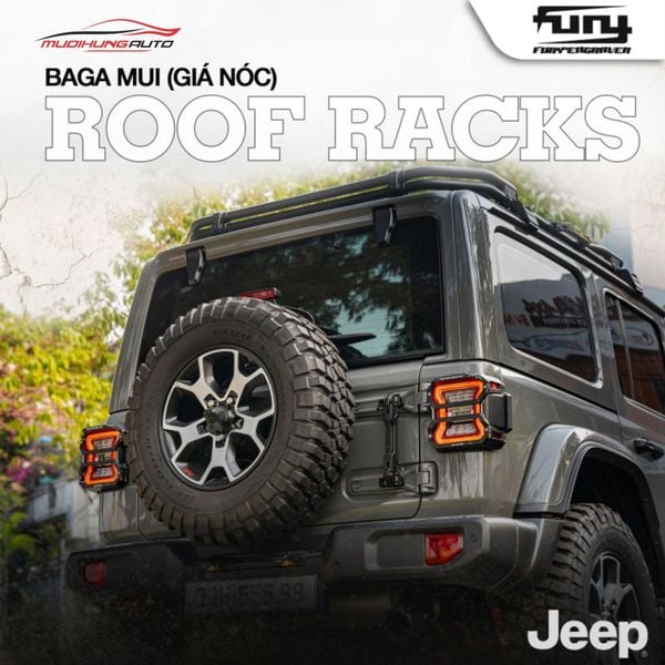 Baga Mui Nhôm Fury Awaken Xe Jeep Wrangler