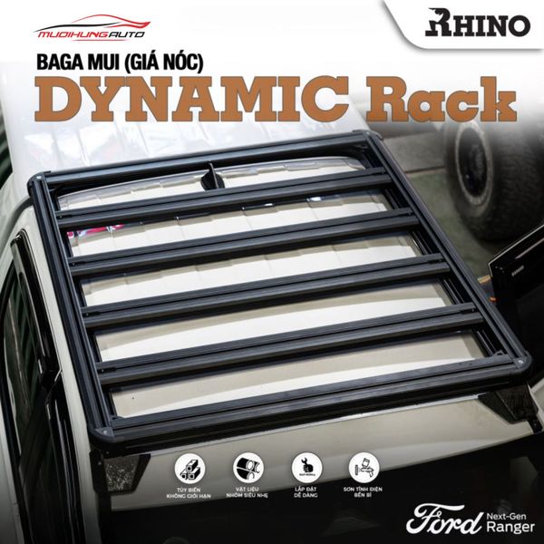 Baga Mui Nhôm Rhino Dynamic Xe Bán Tải