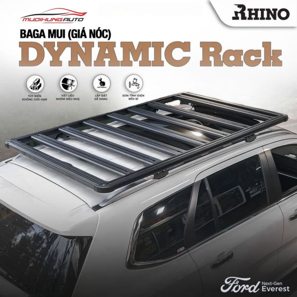 Baga Mui Nhôm Rhino Dynamic Xe SUVs