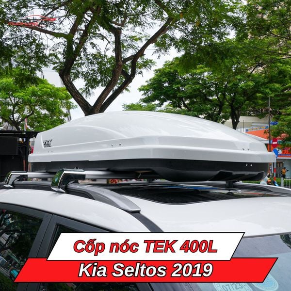 Cốp Nóc TEK 400L Cho Xe Kia Seltos 2019