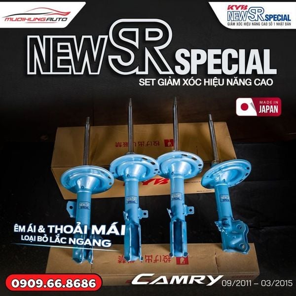 Bộ Phuộc Giảm Xóc KYB New SR Special Xe Toyota Camry 2011 - 2018