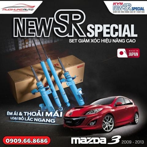 Bộ phuộc giảm xóc KYB New SR Special xe Mazda 3 2010-2013