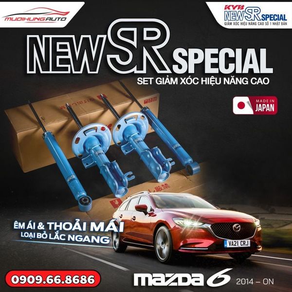 Bộ Phuộc Giảm Xóc KYB New SR Special Xe Mazda 6 2014