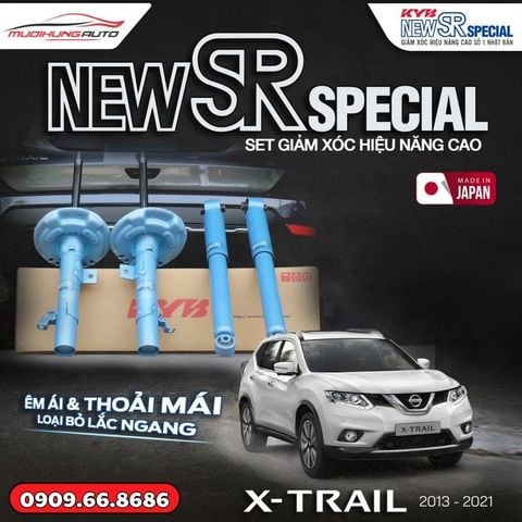 Bộ phuộc giảm xóc KYB New SR Special xe Nissan X-Trail