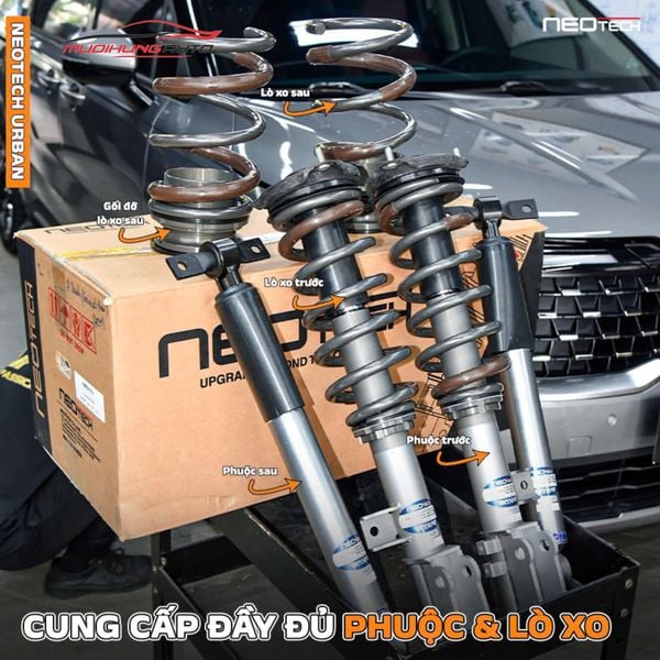 Bộ Phuộc Giảm Xóc Neotech Xe Kia Carnival New 2025
