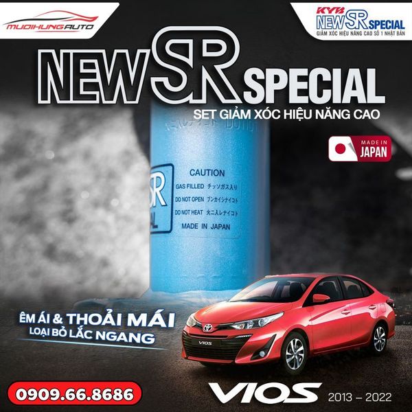 Bộ Phuộc Giảm Xóc KYB New SR Special Xe Toyota Vios