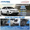 Gói Cách Âm Alpine Cho Xe Kia Sorento