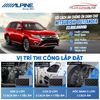 Gói Cách Âm Alpine Cho Xe Mitsubishi Outlander