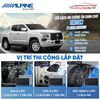 Gói Cách Âm Alpine Cho Xe Mitsubishi Triton