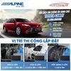 Gói Cách Âm Alpine Cho Xe Toyota Camry
