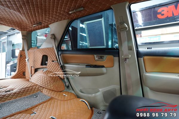 Gói Độ Nội Thất Cho Xe Toyota Fortuner 2015 Sang Trọng - Đẳng Cấp