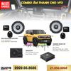 Gói Nâng Cấp Âm Thanh Awave Cho Vinfast VF3 - Combo 13