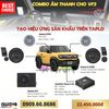 Gói Nâng Cấp Âm Thanh Awave Cho Vinfast VF3 - Combo 14
