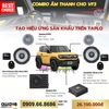 Gói Nâng Cấp Âm Thanh Awave Cho Vinfast VF3 - Combo 15
