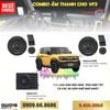 Gói Nâng Cấp Âm Thanh Awave Cho Vinfast VF3 - Combo 4
