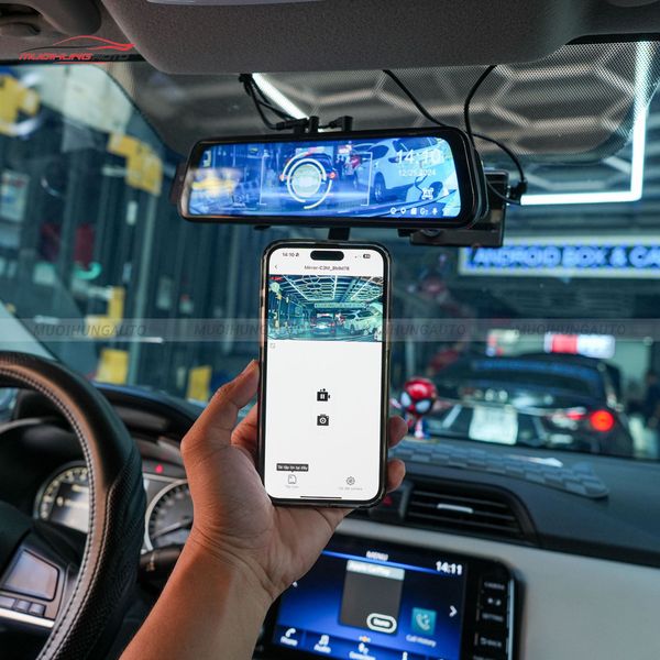 Gương Điện Tử AI ADAS UTOUR C3M Cho Xe Nissan Almera 2024