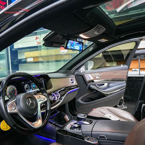 Gương Điện Tử Galaxy S 4K Cho Xe Mercedes S450 2020