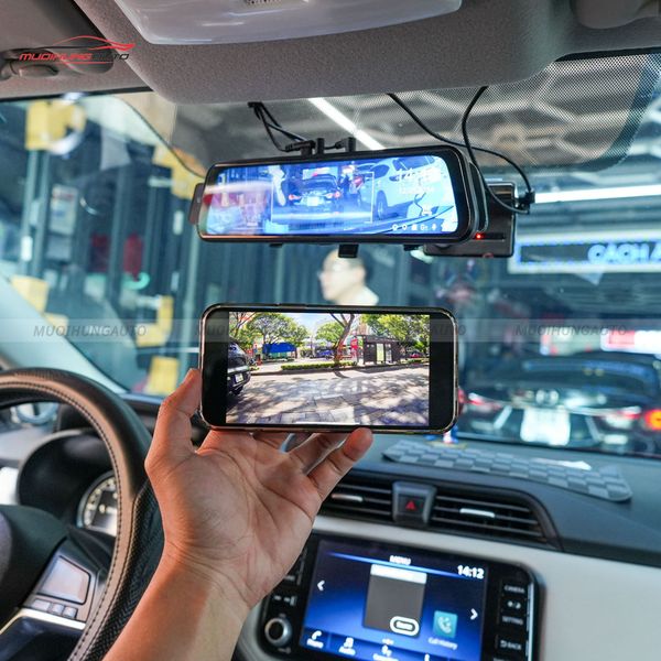 Gương Điện Tử AI ADAS UTOUR C3M Cho Xe Nissan Almera 2024