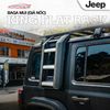 Baga Mui Nhôm King Flat Rack Xe Jeep Wrangler & Gladiator (Có Thang Lên Xuống)