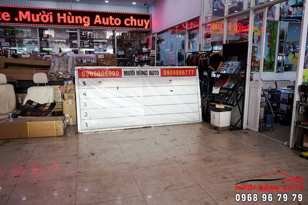 Độ BI LED DOMAX OMEGA Laser Tăng Sáng Xe Santafe