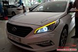 Hyundai Sonata Độ LED Mí Mika Và Vòng Angel Eyes